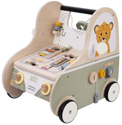 Holz Lauflernwagen Auto - pädagogisches Spielzeug für Kleinkinder