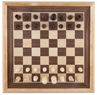 Longfield Games Schachspiel mit Intarsien 40 cm-3