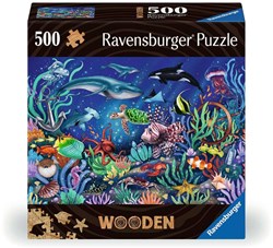 Ravensburger Holzpuzzle Tiere Unterwasser 500 Teile