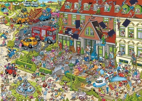 Puzzel 1000 stukjes Ray Comic Holiday resort 2: The hotel-2