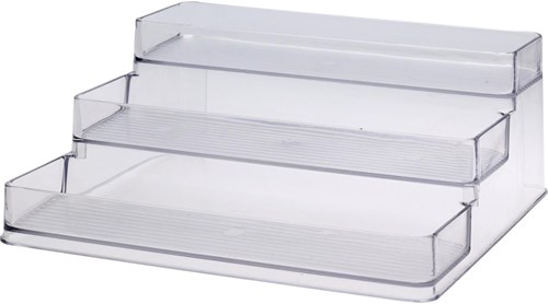 Excellent Houseware Kühlschrank Aufbewahrungsbox transparent 25x23,5cm Kunststoff