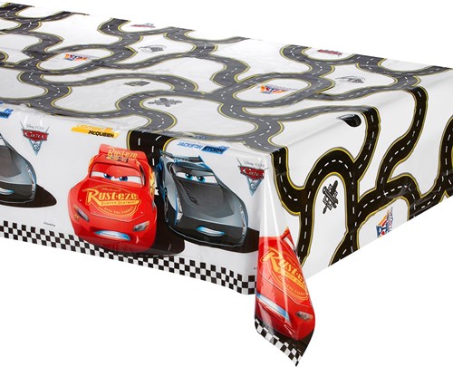 Folat Cars 3 Tischdecke Kunststoff 120x180 cm Disney Party-3