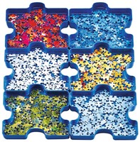 Ravensburger 17934 - Sort your Puzzle - 6 stapelbare Puzzle-Sortierschalen zum einfachen Sortieren und Aufbewahren von Puzzleteilen, Ideales Zubehör für Puzzler-2