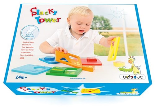 Beleduc Stapelspiel Stacking Friends Holzspielzeug pädagogisch-3