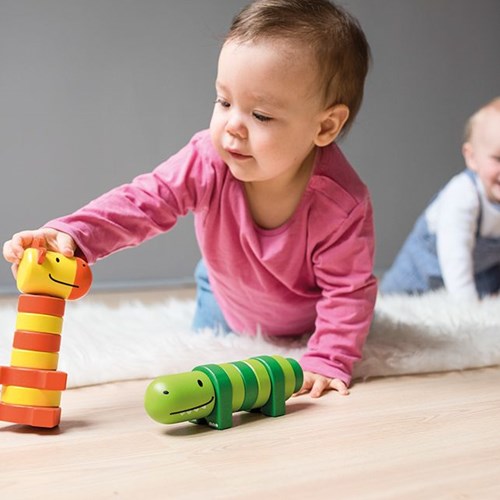 Beleduc Stapelspiel Stacking Friends Holzspielzeug pädagogisch