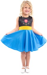 Little Adventures Kleid Alpine Twirl Kostüm Größe 6 für Kinder