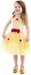 Little Adventures Prinzessinnenkleid gelb - Kinderkostüm 3-5 Jahre