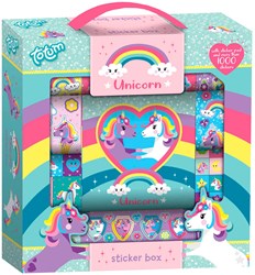 Totum Einhorn-Stickerbox 1000+