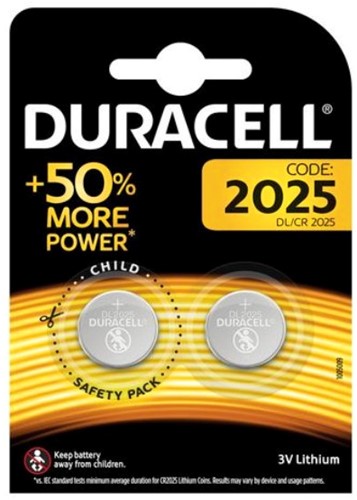Duracell 10*2 Duracell Lithium CR2025 3V