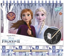 Totum Disney Frozen Scratchbuch - Basteln und Malen mit Stickern