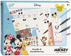 Totum Disney Mickey Mouse - Handlettering Zeichen-Set für Kinder
