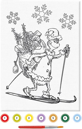 Totum Schilderen op Nummer Grinch-2