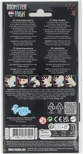 Tattoos Monster High, 12st.-2