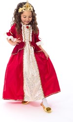 Little Adventures Winterkleid Prinzessinnenkleid für Kinder 5-7 Jahre