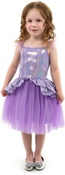Little Adventures Prinzessinnenkleid Tutu Kostüm lila 5-7 Jahre