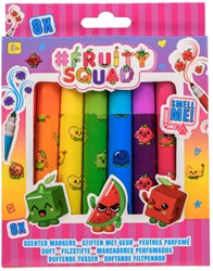 Canenco Duftstifte breite Spitze - Fruity Squad 8 Stück bunt