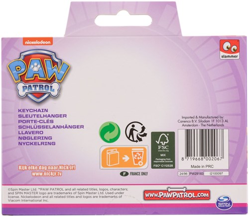 Canenco PAW Patrol Schlüsselanhänger - BFF Freundschaftsanhänger Herz-3