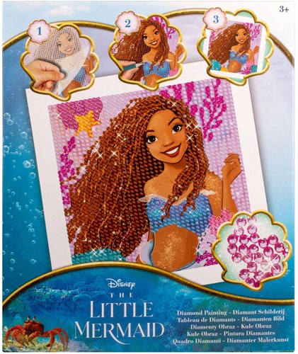 Canenco Mosaikspielzeug The Little Mermaid Strasssteine kreativ