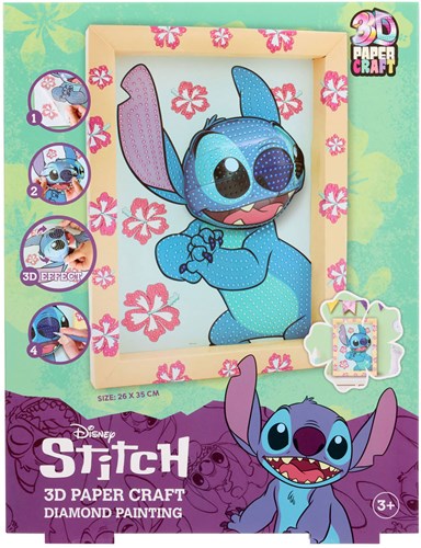 Twisk Stitch 3D Diamond Painting Bastelset - Disney Kreativspielzeug