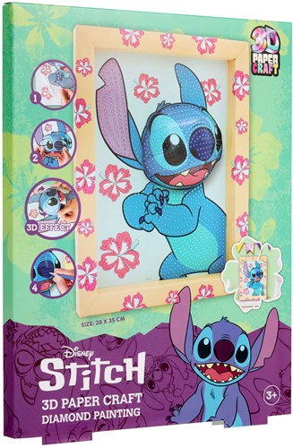 Twisk Stitch 3D Diamond Painting Bastelset - Disney Kreativspielzeug-3