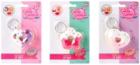 Canenco Lippenbalsam Schlüsselanhänger Donut rosa für Kinder