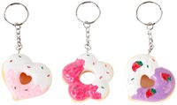 Canenco Lippenbalsam Schlüsselanhänger Donut rosa für Kinder-2