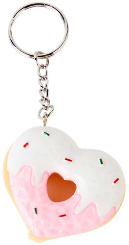 Canenco Lippenbalsam Schlüsselanhänger Donut rosa für Kinder-3