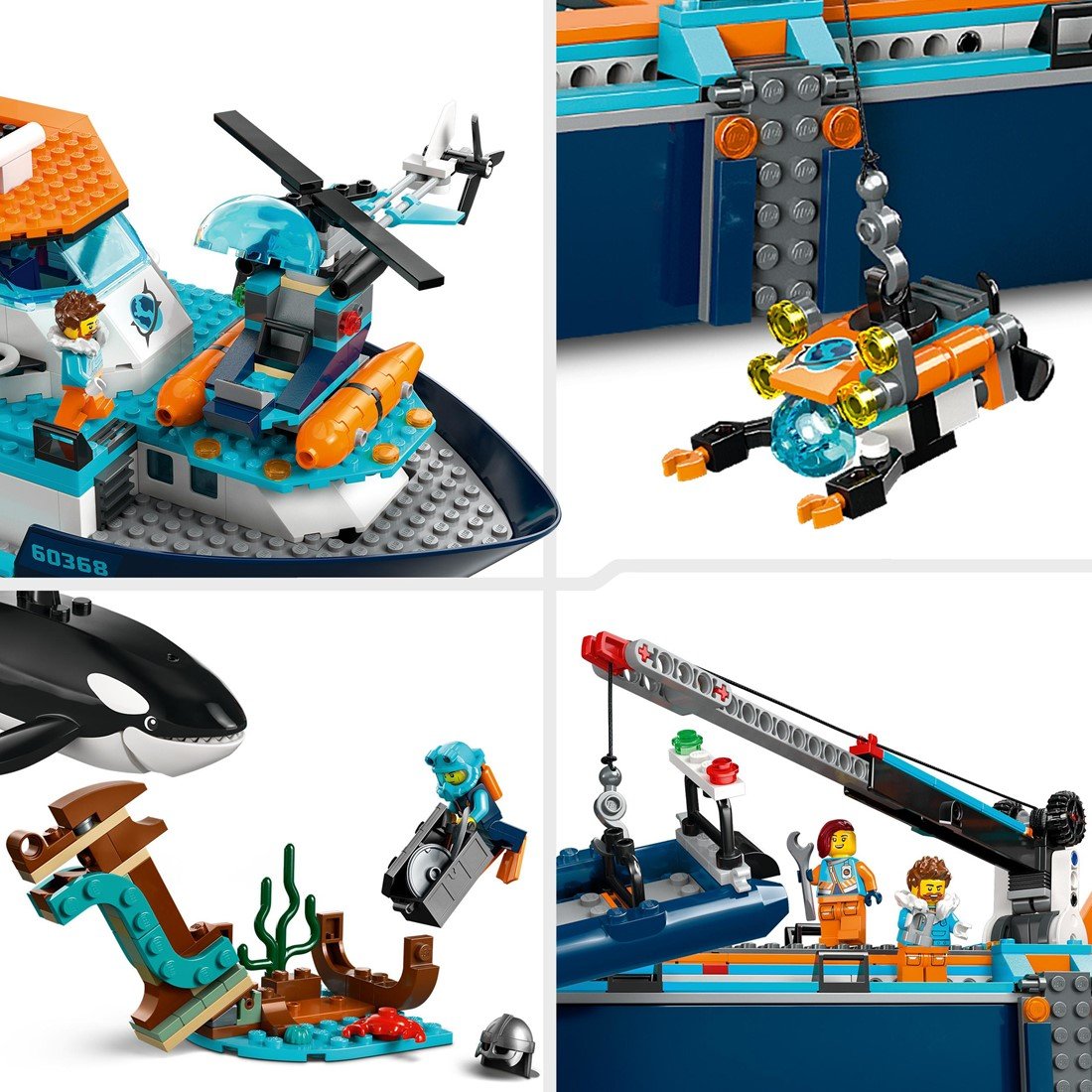LEGO City Arktis Forschungsschiff