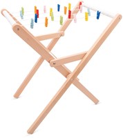 New Classic Toys Holz Spielzeug Wäscheständer mit 21 Klammern - Rollenspiel