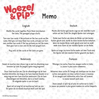 Bambolino Toys Memory-Spiel Woezel & Pip - pädagogisches Gedächtnisspiel für Kinder-3