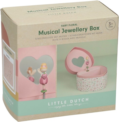 Bambolino Toys Schmuckkästchen Musikdose Elfe Fairy Garden rosa