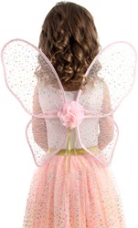 Little Adventures rosa Flügel Verkleidungsset für Kinder - fantasievolles Spielzeug
