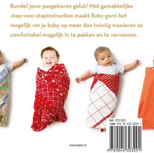 BBNC Baby Buch Baby-gami mit Wickel-Tipps und Illustrationen