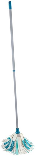 Leifheit Wischmopp Power Mop 3-in-1 Teleskopstiel für große Böden