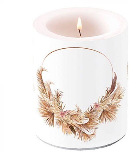 Ambiente Kerze Dekoration Potpourri Ring Paraffin 75 Stunden Brenndauer