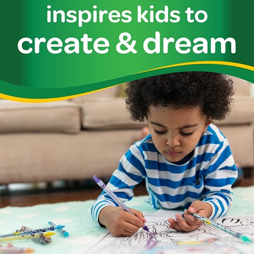 Crayola Twistbare Wachsmalstifte - 12 Farben - Kreatives Spielzeug-3
