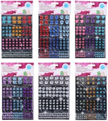 Diamanten Sticker Bastelset 120 Stück Kunststoff Dekoration
