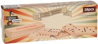 Holz Domino Spiel klassisches Spielzeug pädagogisches Gesellschaftsspiel-2
