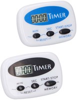 Edco digitaler Küchenwecker mit Magnet und Ständer - Küchentimer-2