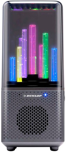 Edco Bluetooth-Lautsprecher mit Tanzlicht - LED Party Speaker schwarz-2
