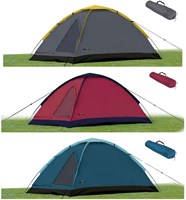 Kuppelzelt leicht 2-Personen rot 200x120cm Campingzelt Outdoor-2