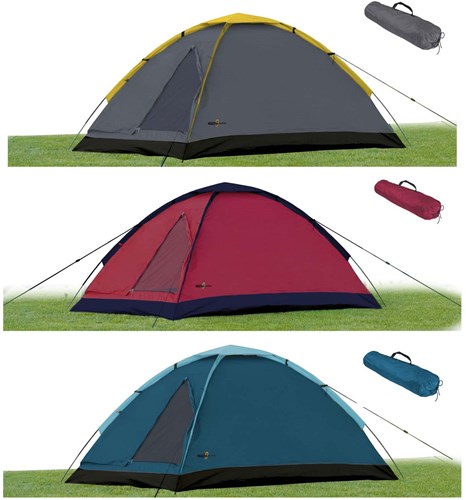 Kuppelzelt leicht 2-Personen rot 200x120cm Campingzelt Outdoor-2