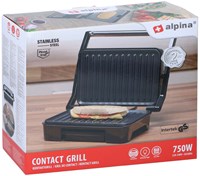 Tosti Apparaat Grill 750W