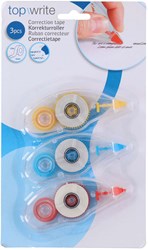 Korrekturtape Roller Mehrfarbig 12 Meter pro Stück Set mit 3 Stück