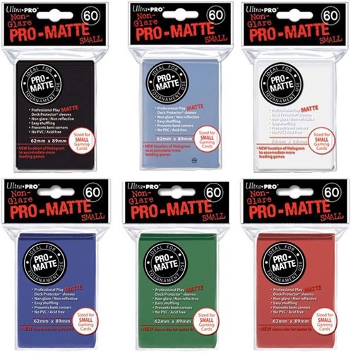 Ultra Pro Kartenhüllen Pro-Matte Light Blue Small 60 Stück - Kartenschutz-2