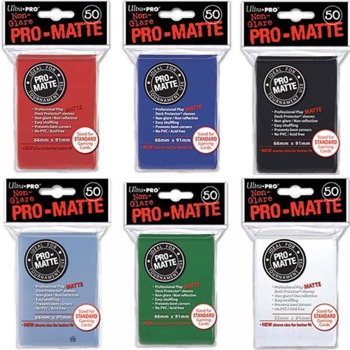 Ultra Pro Kartenhüllen Pro-Matte limettengrün 66x91mm 50 Stück-2