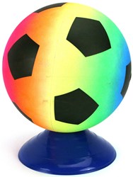 Alert Fußball Regenbogen Größe 5 200 g bunter Sportball