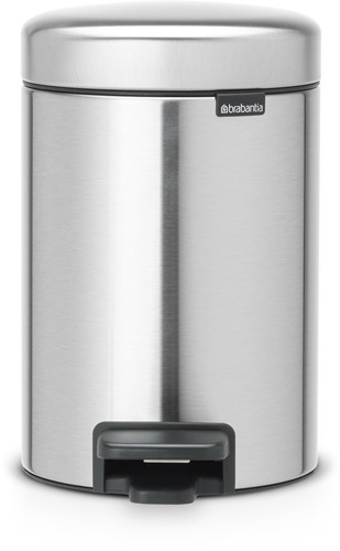 Brabantia pedaalemmer Newicon 3L mat staal/ fingerprint proof