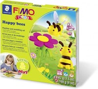 Fimo Knetset Happy Bees - Kreatives Modellierset für Kinder-2