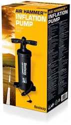 Bestway Luftpumpe Handpumpe 37cm schwarz mit flexiblem Schlauch